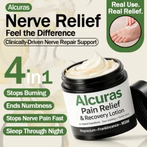 Official Store | ALCURAS® Moringa Berberine x NAD+ 10-in-1 Nerve Repair Balm For Nerve Inflammation, Burning & Tingling, numbness, diabetic neuropathy, joint issues