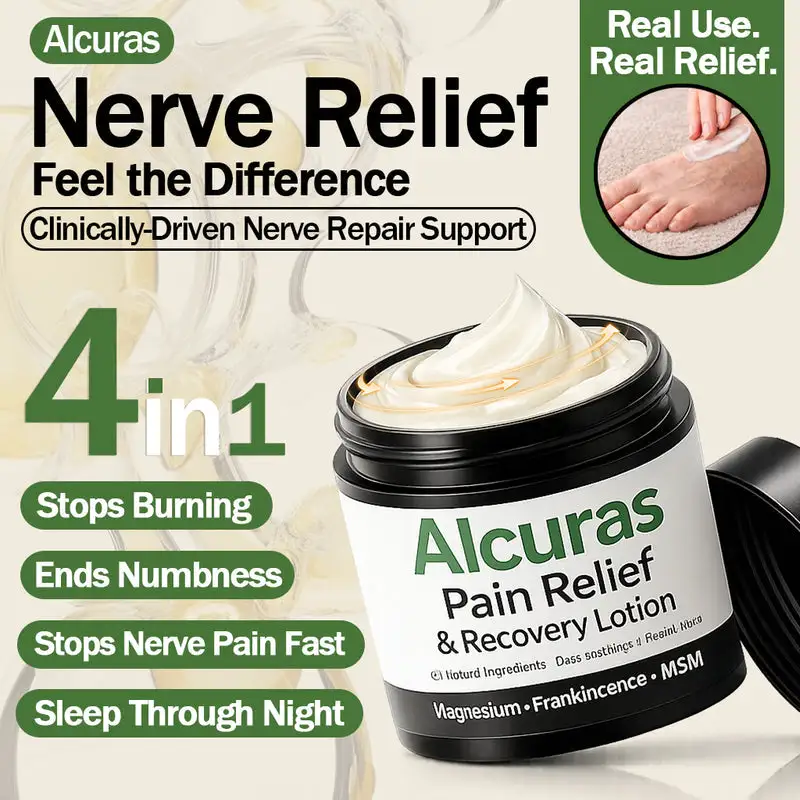 Official Store | ALCURAS® Moringa Berberine x NAD+ 10-in-1 Nerve Repair Balm For Nerve Inflammation, Burning & Tingling, numbness, diabetic neuropathy, joint issues