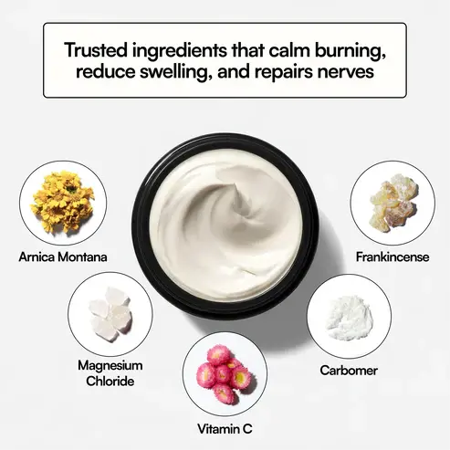 Official Store | ALCURAS® Moringa Berberine x NAD+ 10-in-1 Nerve Repair Balm For Nerve Inflammation, Burning & Tingling, numbness, diabetic neuropathy, joint issues