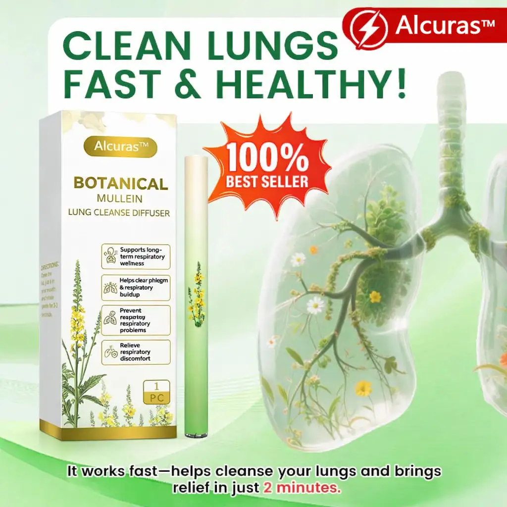 Alcuras™ Botanical LungCare Mullein Diffuser