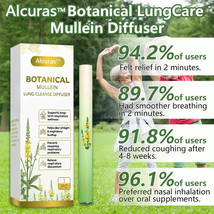 Alcuras™ Botanical LungCare Mullein Diffuser