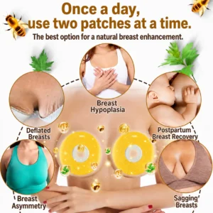 Alcuras®🩰 Breast Enhancement Patch with Royal Jelly-Safe for use while breastfeeding.