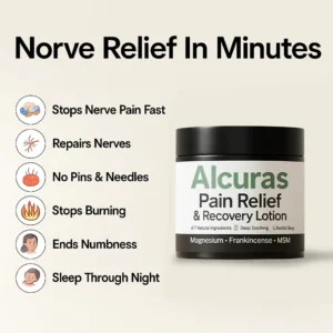 Alcuras Neuropathy Pain Relief and Repair Lotion🧑⚕️