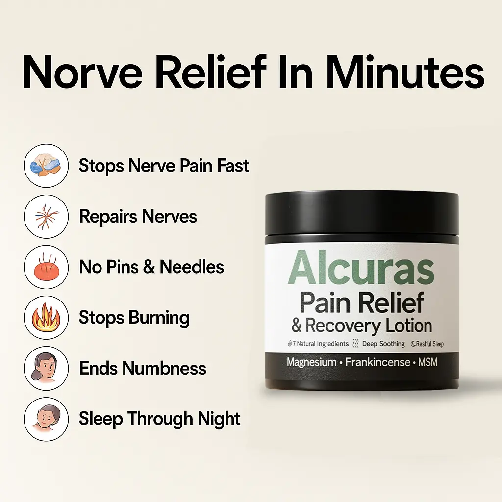 Alcuras Neuropathy Pain Relief and Repair Lotion🧑⚕️