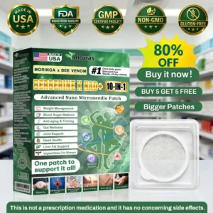 Alcuras® Moringa · Berberine × NAD+ 𝟏𝟎-𝐢𝐧-𝟏 𝐀𝐝𝐯𝐚𝐧𝐜𝐞𝐝 𝐍𝐚𝐧𝐨 𝐌𝐢𝐜𝐫𝐨𝐧𝐞𝐞𝐝𝐥𝐞 𝐏𝐚𝐭𝐜𝐡 — 𝐎𝐧𝐜𝐞 𝐃𝐚𝐢𝐥𝐲, 𝐕𝐢𝐬𝐢𝐛𝐥𝐞 𝐑𝐞𝐬𝐮𝐥𝐭𝐬 𝐢𝐧 𝟕 𝐃𝐚𝐲𝐬
