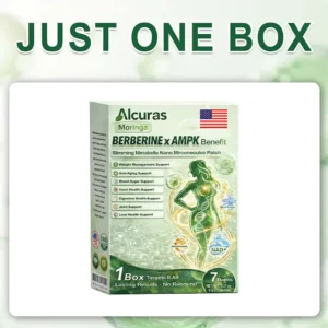 Alcuras® Moringa & Berberine * NAD+ 10-in-1 Advanced Nano Microneedle Patch