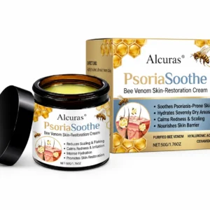 Alcuras® PsoriaSoothe Bee Venom Skin-Restoration Cream