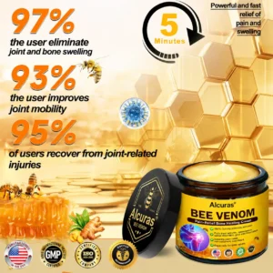 Alcuras® Bee Venom Pain-Relief Bone Healing Cream 🇺🇸(Specially for older adults)