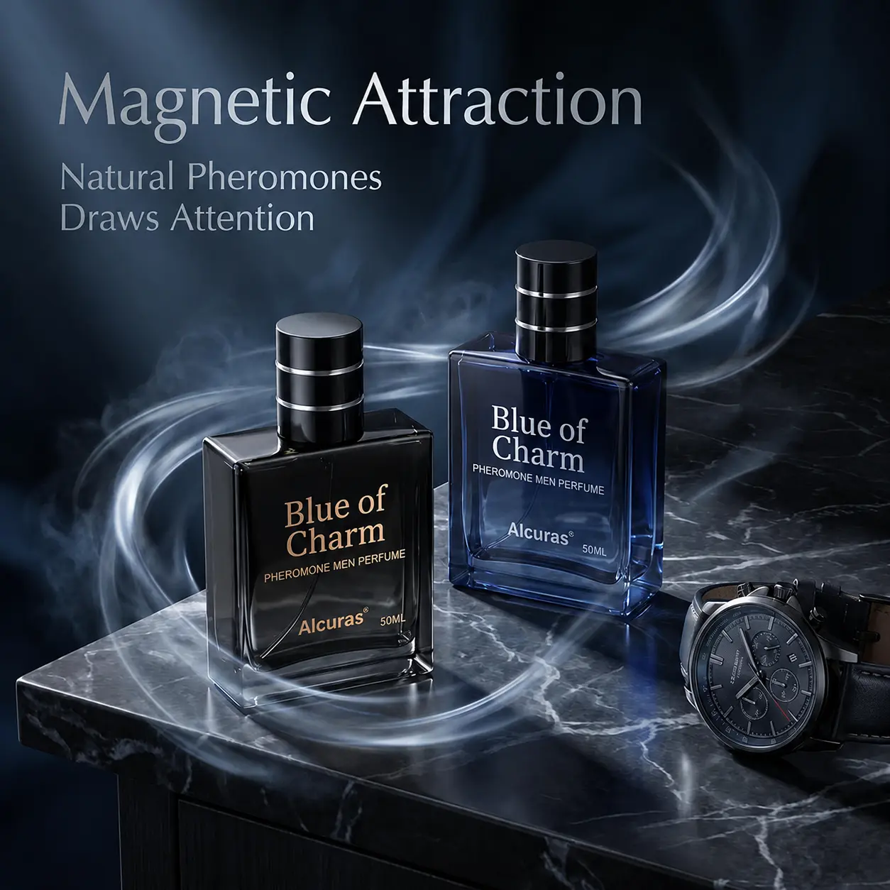 Alcuras® Pheromone Perfume | Boost Personal Charm for First Date & Social Occasions Long Lasting Scent
