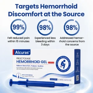Alcuras® ProctoEase Hemorrhoid Gel.