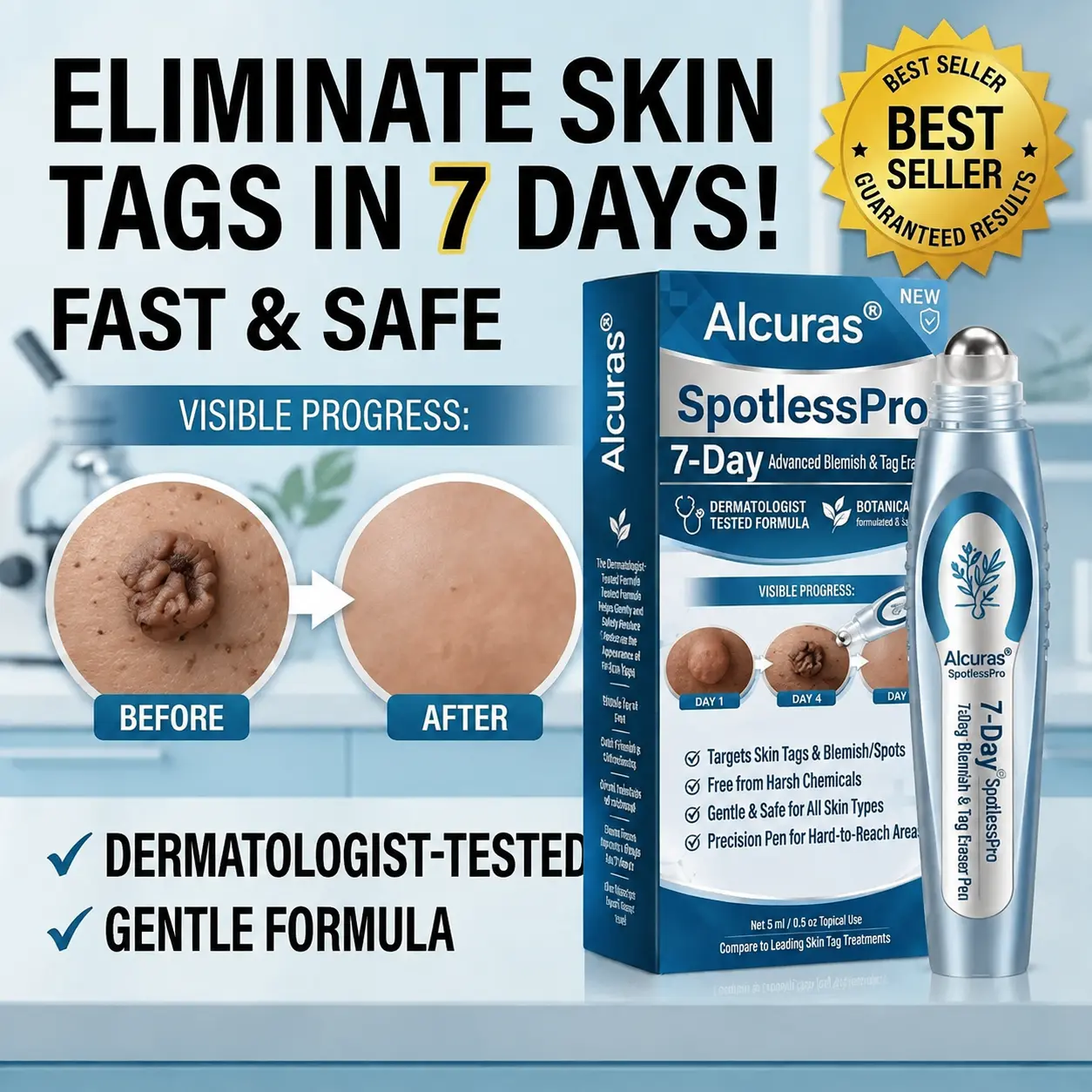 ✅Alcuras® SpotlessPro Advanced Skin Care Pen