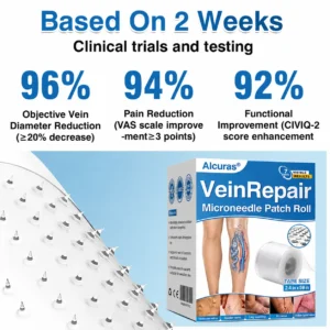 🇦🇺🏆✅️🏃Alcuras® VeinRepair Microneedle Patch Roll⚡Instant Relief, Long-Term Results