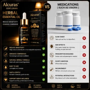 OFFICIAL
      UK STORE
    Alcuras® Advanced Men's Intimate Control Oil - Take Back Control. Stay Longer. Stay in the Moment