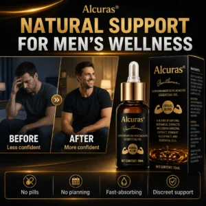 OFFICIAL
      UK STORE
    Alcuras® Advanced Men's Intimate Control Oil - Take Back Control. Stay Longer. Stay in the Moment